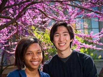 Melanie Long and Spencer Lenfield
