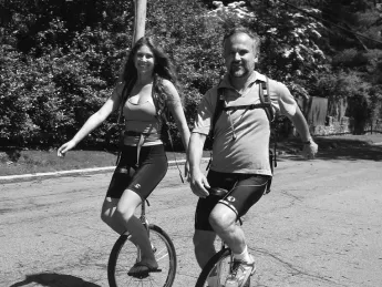 Sophie and Philip Wharton show off their pre-Montreal style.