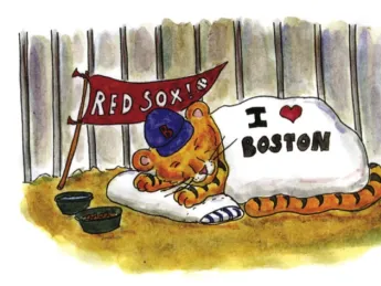 From <i>On the Loose in Boston: A Find-the-Animals Book,</i> by Sage Stossel  