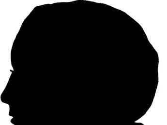 The undated silhouette above is the only known portrait of Lowell.