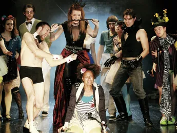 A scene from <em>Alice vs. Wonderland</em> at the American Repertory Theater