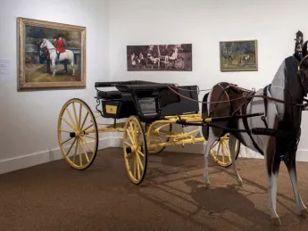 A child’s horse-drawn carriage from 1907
