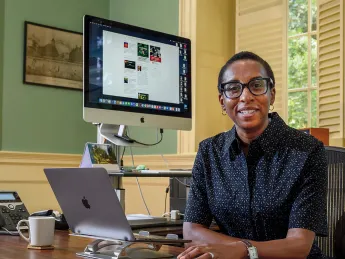 Photograph of Faculty of Arts and Sciences dean Claudine Gay