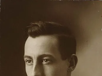 Photograph of Milman Parry in Paris, circa 1925-1928