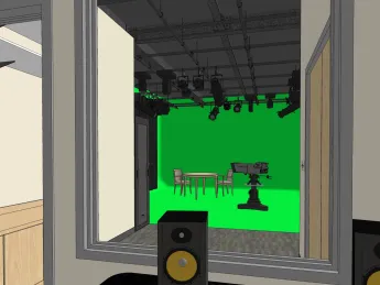 A video-capture studio will make its debut in Widener Library this fall.