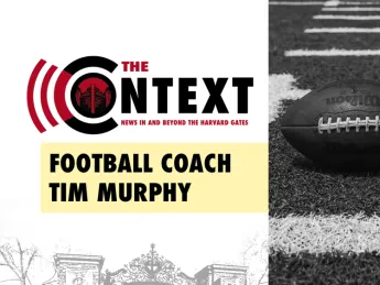The Context Logo with text: "Football Coach Tim Murphy"
