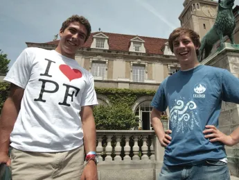 Michael Baskin (above) and Ryan Schell