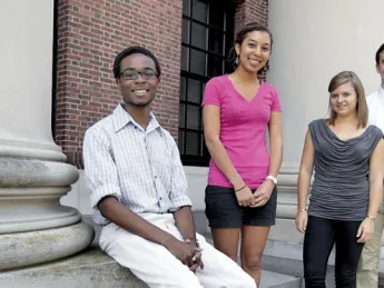 From left: Abiola Laniyonu, Laura Hinton, Meghan Smith, and Matthew Chuchul 