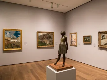 This gallery's collection conveys the breadth of nineteenth-century collectors’ international interests, by grouping together works by Sargent, Munch, and Degas, among others.