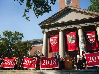 Scene at Freshman Convocation