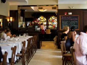 Scene from Beacon Hill Bistro