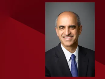 Photo of Srikant M. Datar, dean-designate of Harvard Business School