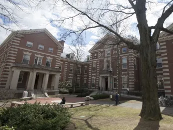 The Barker Center houses Harvard’s English department.