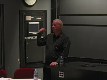Brad Epps, professor of Romance languages and literatures, gave a talk titled “Fear and Power.”