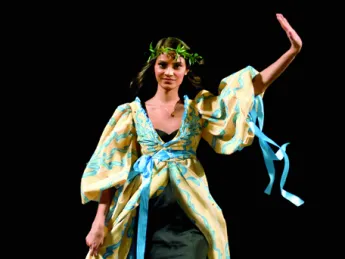 Sonia Dara at the 2011 student-run fashion show, Eleganza