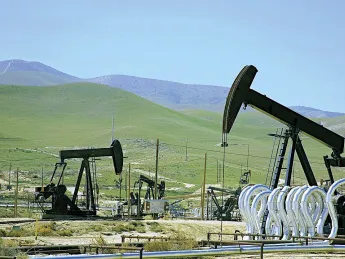 First discovered in the 1880s, the Midway-Sunset oil field near Taft, California, remains in production today. 