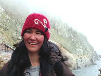 Joan Kane on King Island