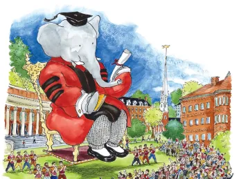 Babar receives an honorary degree from Harvard