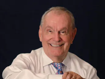 Photograph of Dick Bolles, author of "What Color Is Your Parachute"