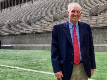 Photograph of Harvard athletics director Robert L. Scalise