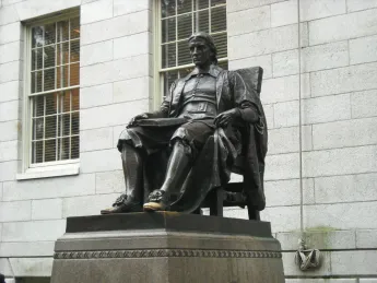 Statue of John Harvard