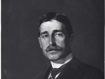 Portrait of Harvard Law School dean—and perfectionist—Ezra Thayer circa 1910, who found the school’s dire finances overwhelming.