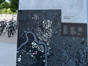 Map of the Harvard Campus 