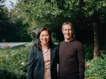 Priscilla Chan and Mark Zuckerberg
