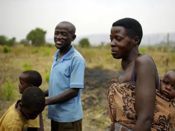 With a loan from SHIP, Bashir Barigye and his wife, Hajara, have built a flourishing form and can afford school fees for their children.
