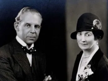 Robert and Mildred Bliss, during his diplomatic posting to Sweden in the 1920s.