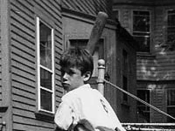 Nicholas Dawidoff, in uniform here with bat at the ready at the age of 11, describes his devotion to the Red Sox in a new memoir. 