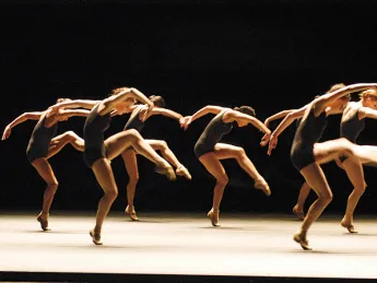 Boston Ballet dancers perform from the <em>Black and White</em> program