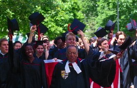 Gomes leads a procession