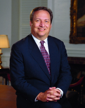 Lawrence H. Summers in the Perkins Room, Massachusetts Hall, March 20 