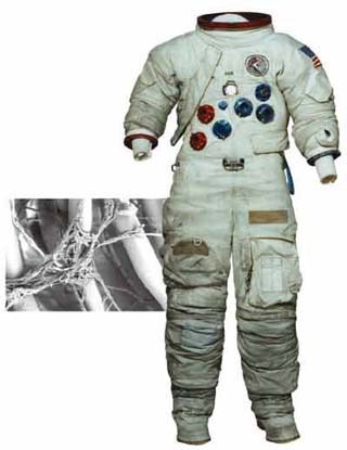 Irwin's space suit