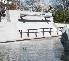 The Memorial Bell at the National Japanese-Ame