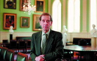 Jeremy R. Knowles in the Faculty Room of Unive