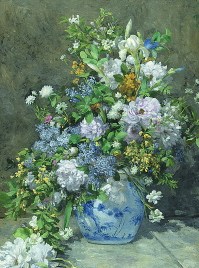 Spring Bouquet, 1866, by Pierre-Auguste Renoir