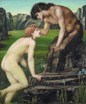 Pan and Psyche, 1872-1874, by Edward Burne-Jones