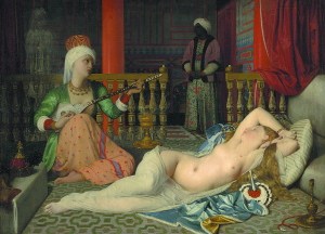 Odalisque with a Slave, 1839-1840, by Jean-Auguste-Dominique Ingres