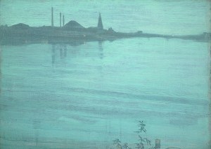 Nocturne in Blue and Silver, c. 1871-1872, by James McNeill Whistler