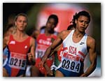 Rainey ran through the 800 meter semifinals.
