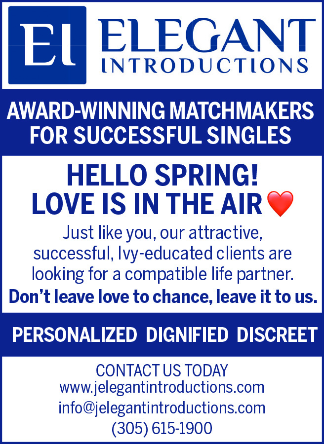Elegant Introductions. Award-Winning Matchmakers for Successful Singles. 