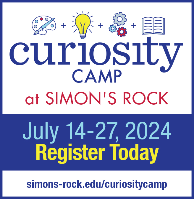 Curiosity Camp at Simon's Rock. July 14-27, 2024. 