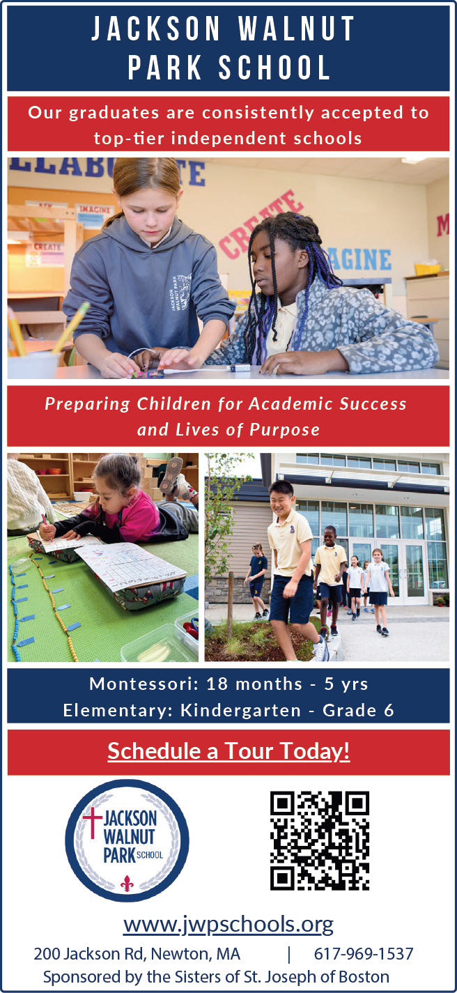 Brochure for Jackson Walnut Park School highlighting academic success and program details.