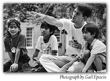 Children in PBHA's Boston refugee youth enrichment program. Photograph by Gail Epstein.