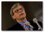 Tom Brokaw reported that he had been 'described in the Crimson as 'a quasi-intellectual.' That's something that staff members of The Harvard Crimson would know something about.'