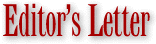 Editor's Letter