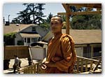 New construction supervised by Phramaha Prasert Kavissaro, abbot at Wat Buddhanusorn, a Thai Buddhist temple in Fremont, CA.
