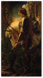 ...and Watts's Sir Galahad, both at the Fogg.